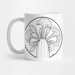 Trichocereus Flowering Spiral Mug